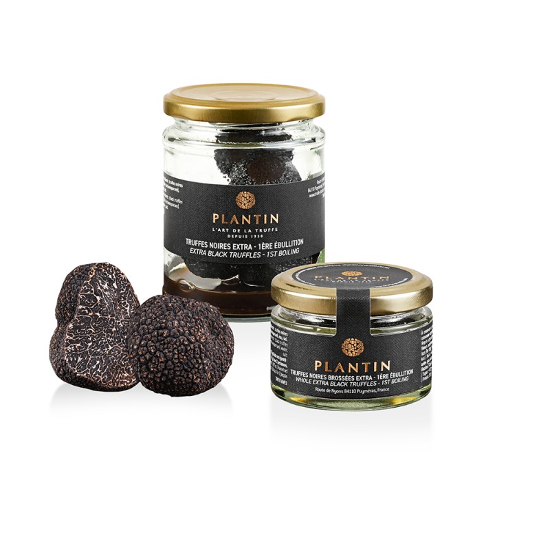 Truffes Noires Brossées Extra 1ère Ébullition 27.5Gr