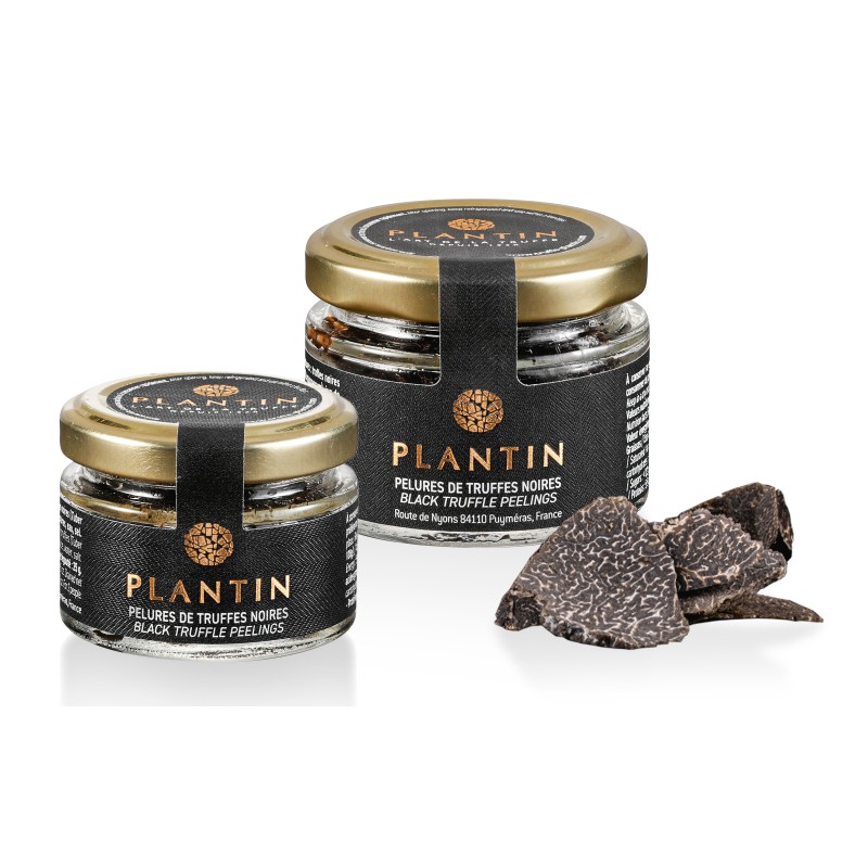 Pelures de truffe noire par Plantin Truffe