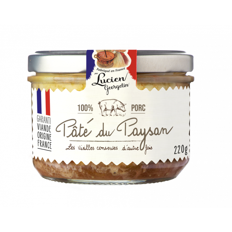 Pâté du Paysan (Viande française) 220gr