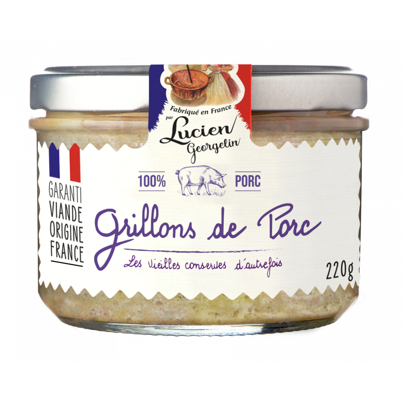 Grillons de porc (Viande Française) 220gr