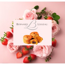 Nonnettes fraise rose Bernard Loiseau. Image Epicerie d'Aquitaine