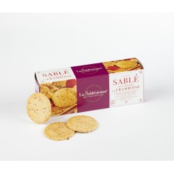 Biscuits sablés La sablesienne aux pépites de framboise