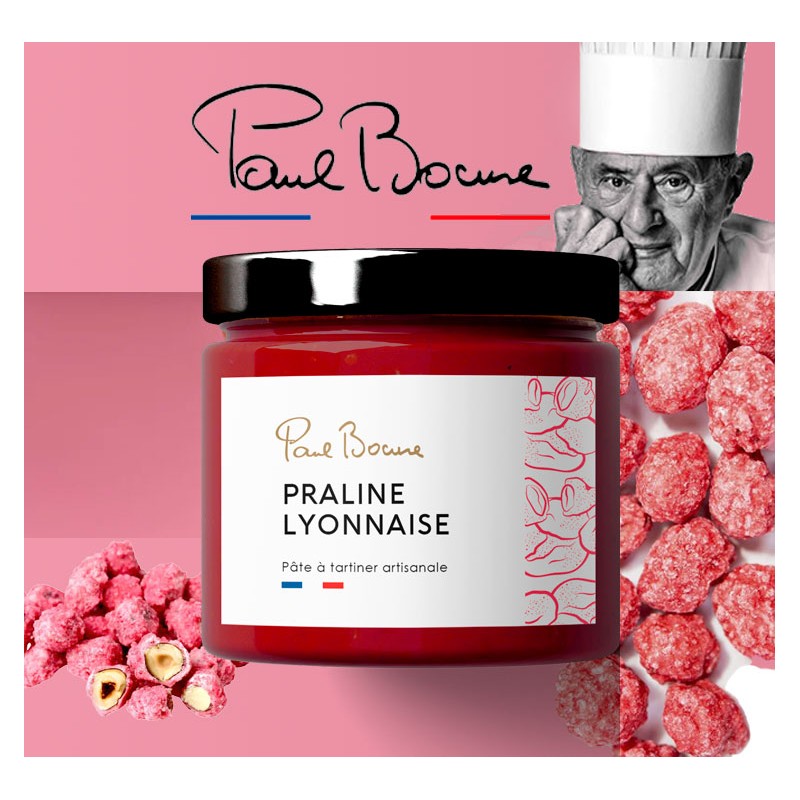 Pâte à tartiner praline rose Paul Bocuse