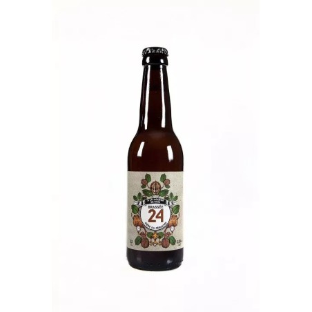 Bière à la liqueur de noix 33cl artisanale Brassée 24 (Brasserie de Sarlat)