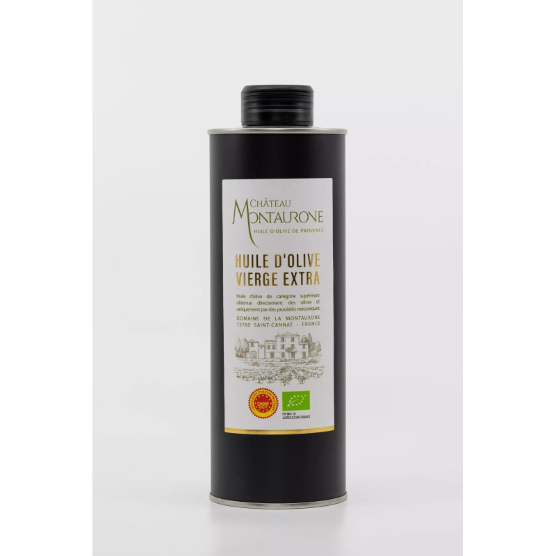 Huile d'Olive Extra Vierge Bio AOP Provence 50cl – 100% Française
