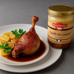 Cuisses de canard confites (2 cuisses) 750g