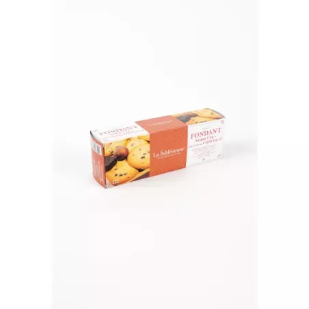 Biscuits fondant chocolat noisettes 100gr par La Sablesienne