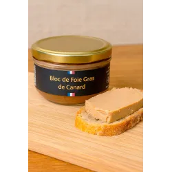 Bloc de foie gras de canard 130g