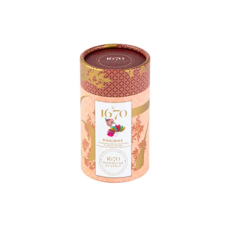 Rooibos fruits exotiques et fruits rouges Collection 1670 en boîte – infusion florale et gourmande