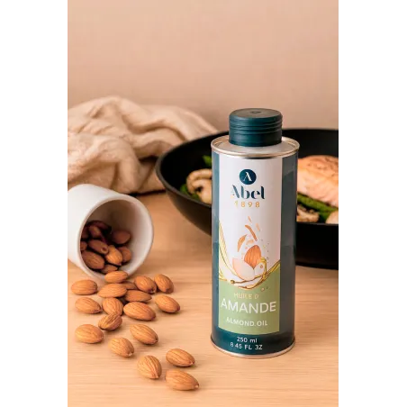Huile d’amande douce vierge Abel 1898 – 250 ml