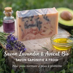 Savon Le Sud au Lavandin bio – aux huiles essentielles