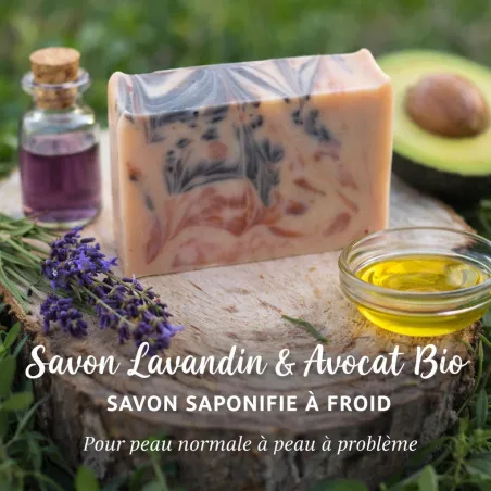 Savon Le Sud au Lavandin bio – aux huiles essentielles
