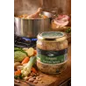Garbure aux haricots Tarbais IGP en bocal, spécialité gastronomique du Sud-Ouest