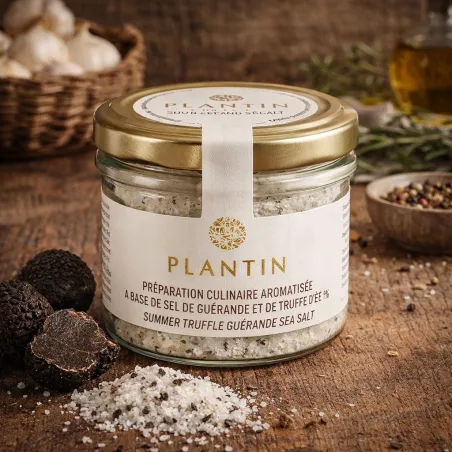 Sel de Guérande IGP à la truffe d'été 1% Maison Plantin