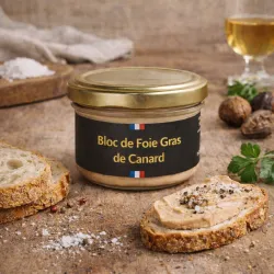 Bloc de foie gras de canard 90g