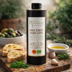 Huile d'Olive Extra Vierge Bio AOP Provence 50cl – 100% Française
