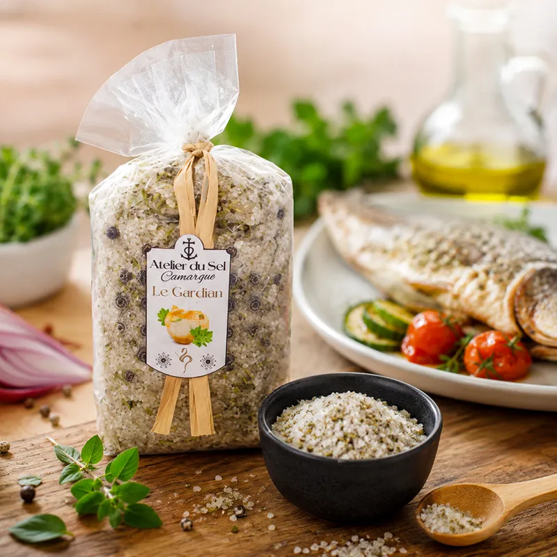 Recharge de sel Le Gardian de Camargue 300g Atelier du Sel