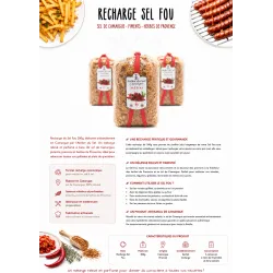 recharge sel foun avec fiche description