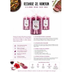 recharge sel vigneron avec fiche description