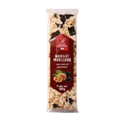 Nougat moelleux noix et pruneaux 100g | Roucadil Anti-gaspi