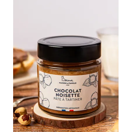 Pot de pâte à tartiner chocolat noisette Praliné intense Bocuse 210 g