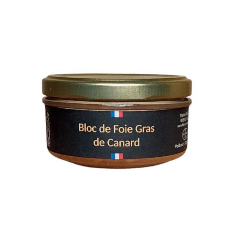 Bloc de foie gras du Sud Ouest 130gr