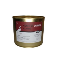 Confit de canard (6cuisses) 2Kg