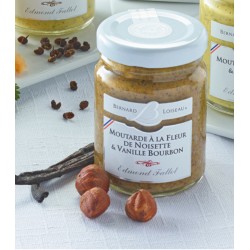 Moutarde Fleur de noisette / Vanille Bourbon