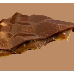 Tablette artisanale de Chocolat au Caramel